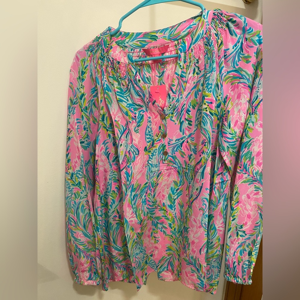 Lily Pulitzer Floral Top